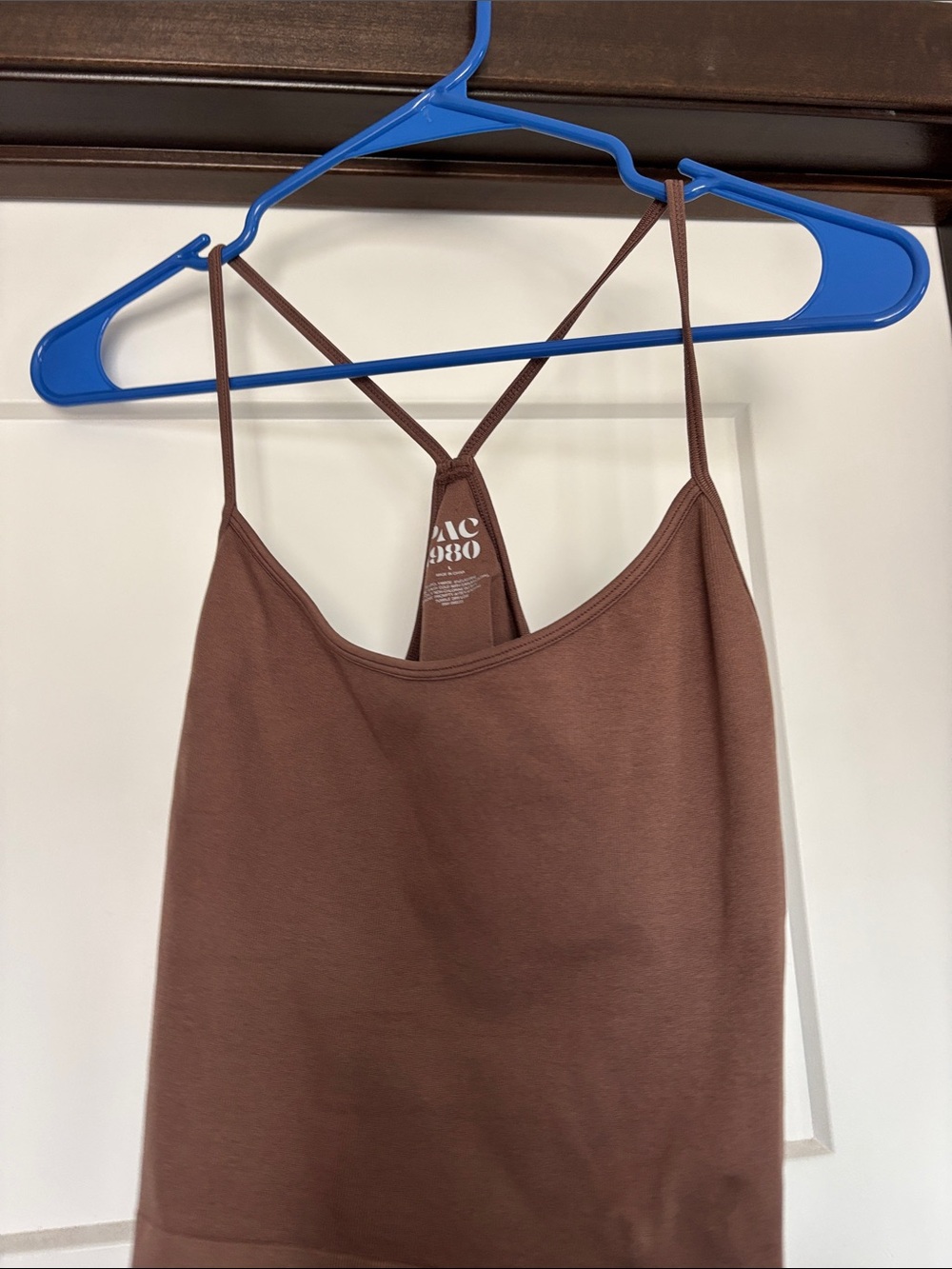 PacSun Brown Racerback Stretch Cami